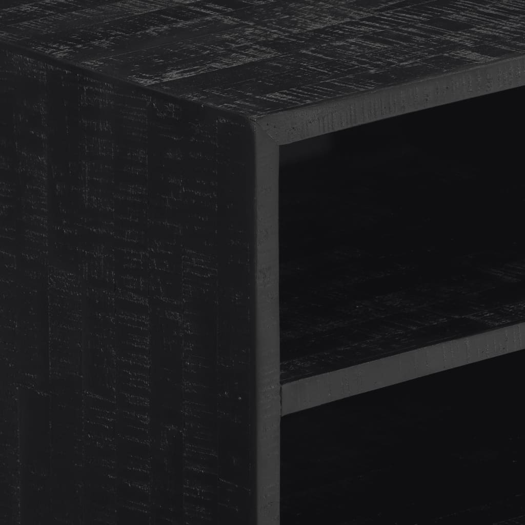 TV skapītis, 112x31x45cm, pārstrādāta tīkkoka masīvkoksne