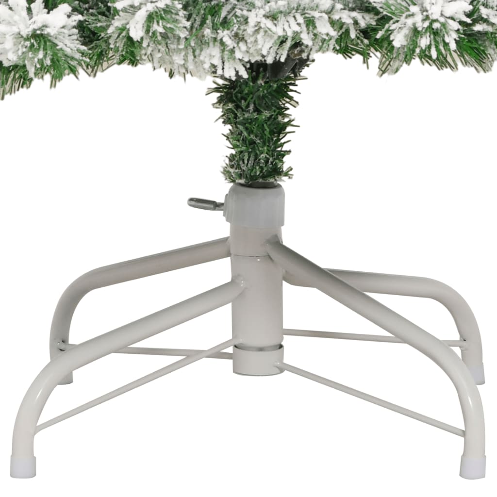 Dirbtinė eglutė FROST AURORA, su šarnyrinėmis šakomis, 240cm., dengta sniegu