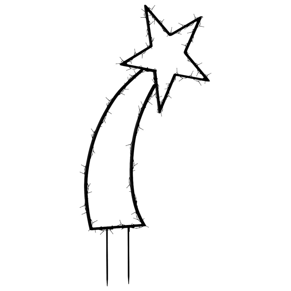 Kalėdinė šviečianti dekoracija meteoras SNOWBEAM, 115LED, 89cm