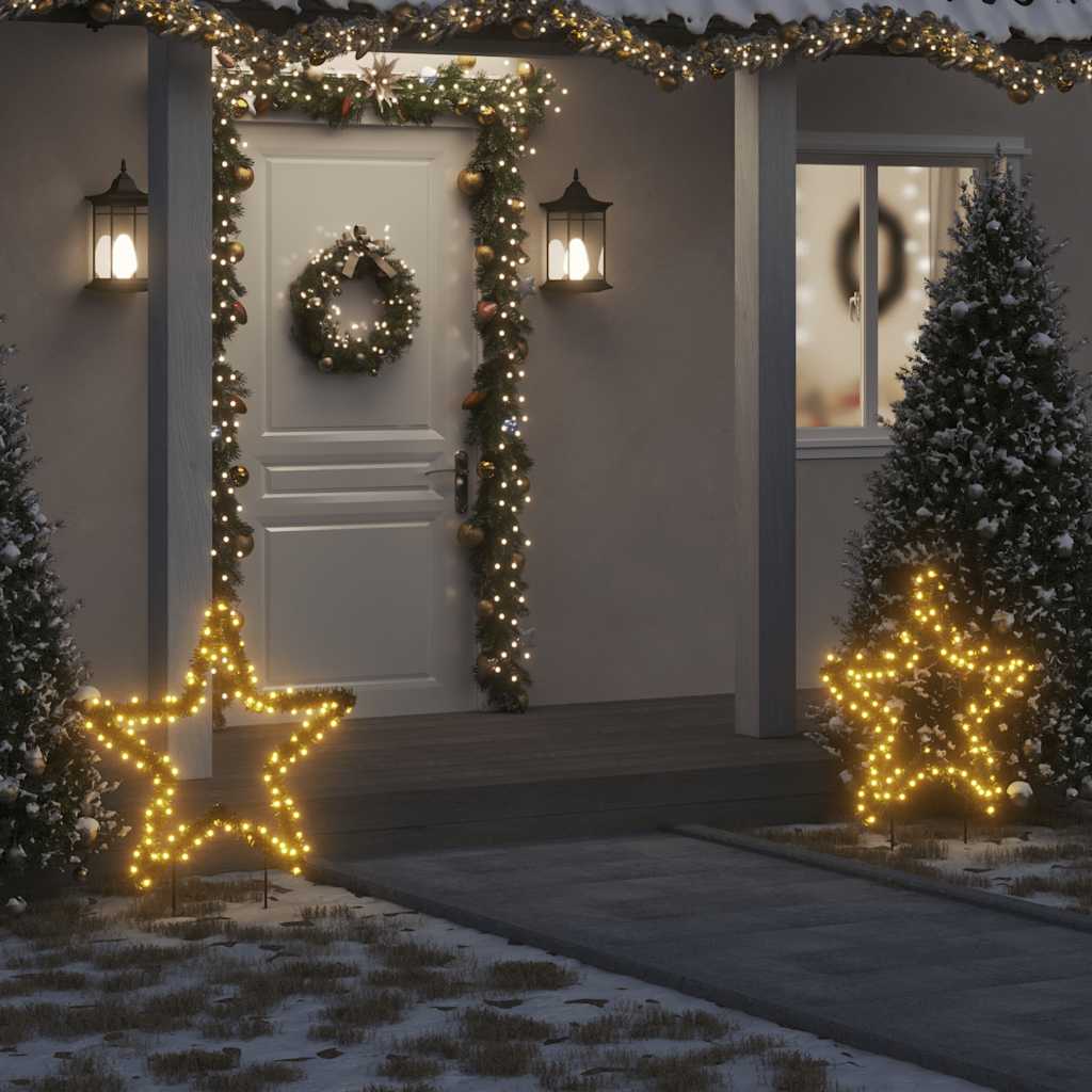 Kalėdinė šviečianti dekoracija žvaigždė SNOWBEAM, 115LED, 85cm