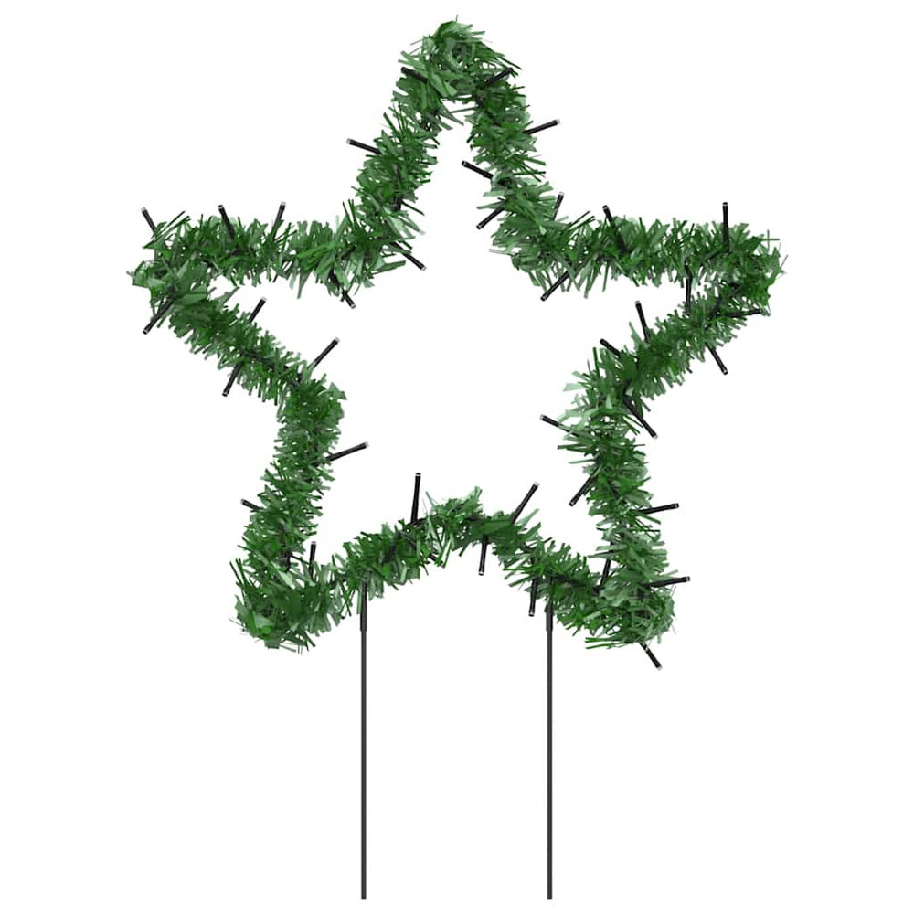 Kalėdinės dekoracijos žvaigždės su smaigais SNOWBEAM, 3vnt., 50LED, 29cm