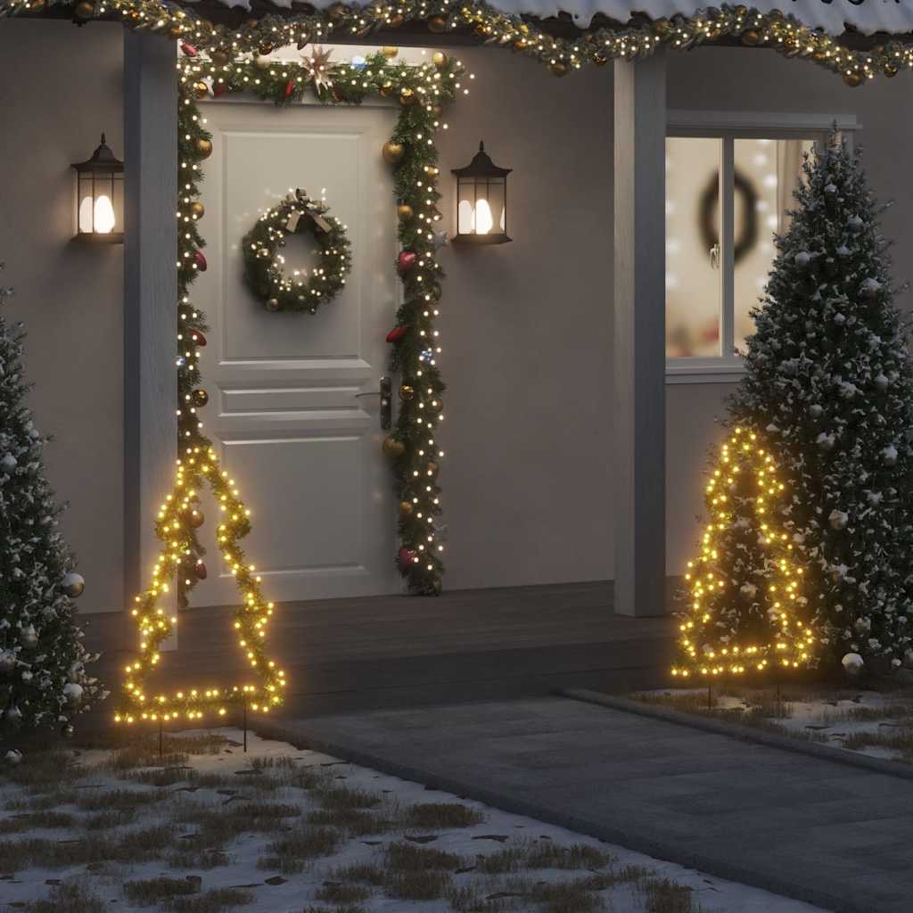 Kalėdinė šviečianti dekoracija eglutė SNOWBEAM, 115LED, 90cm