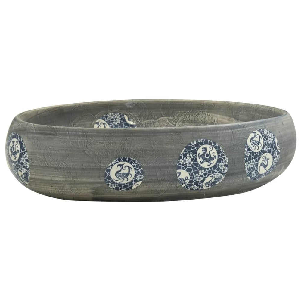 Praustuvas VINTAGE, pilkas, 59 cm.