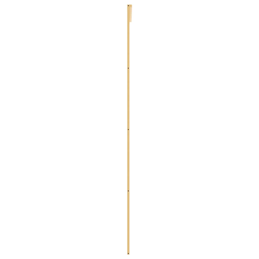 Sliding door, gold, 102.5x205cm, ESG glass/aluminium