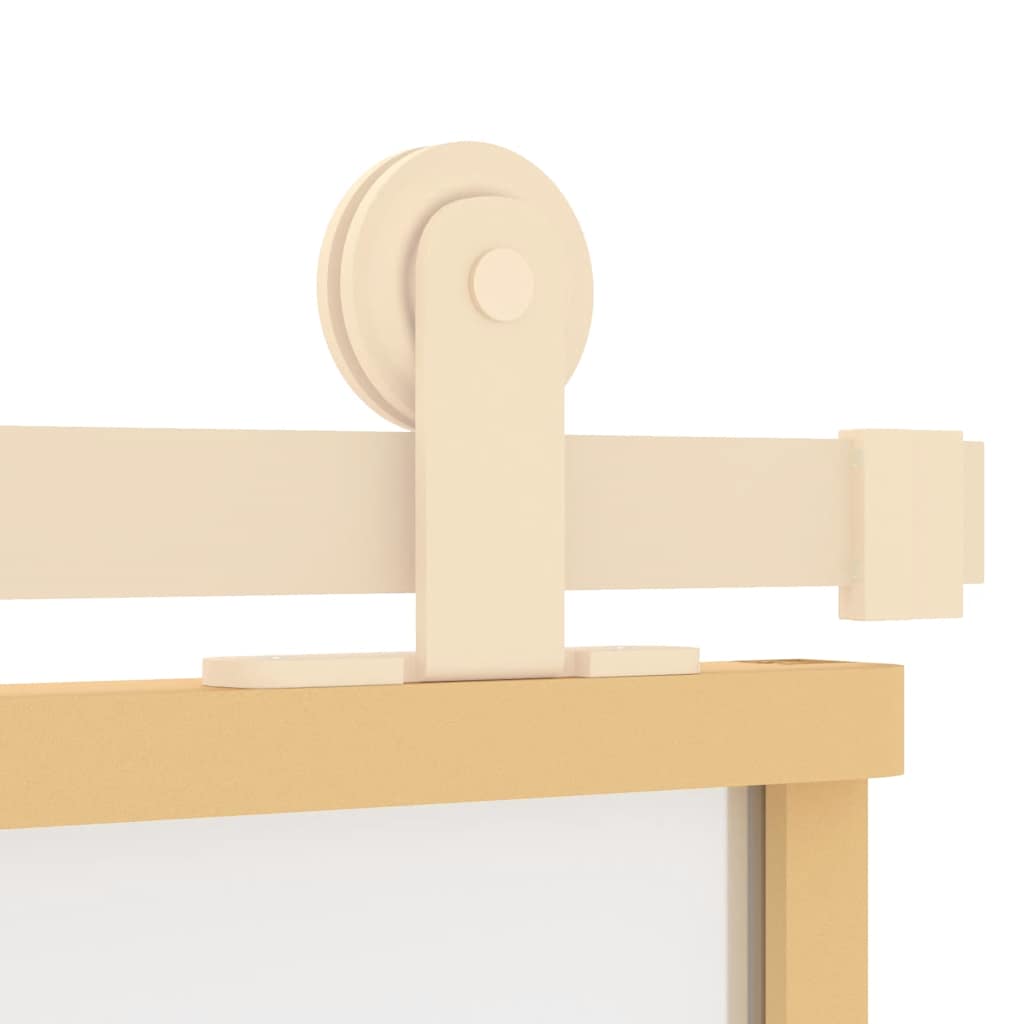 Sliding door, gold, 102.5x205cm, ESG glass/aluminium