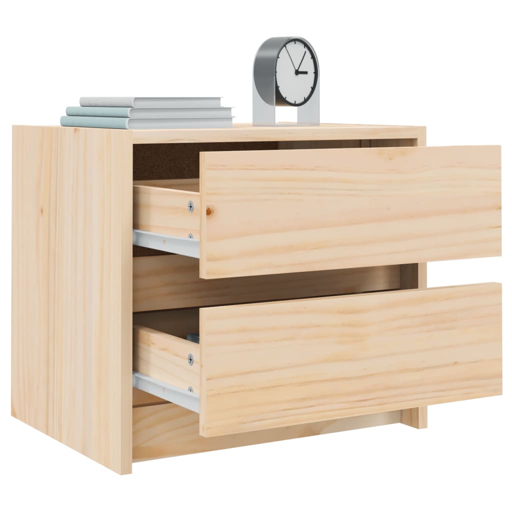 Nightstand, 40x31x35.5cm, solid pine wood