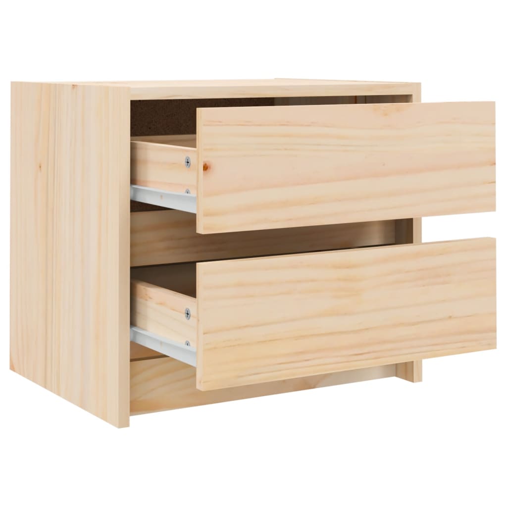 Nightstand, 40x31x35.5cm, solid pine wood