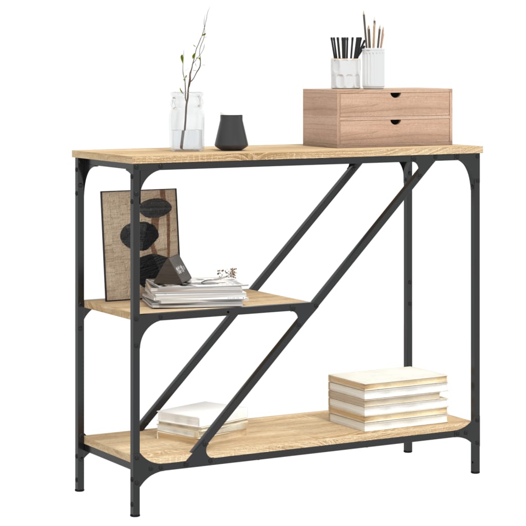 Console table KARL, oak wood