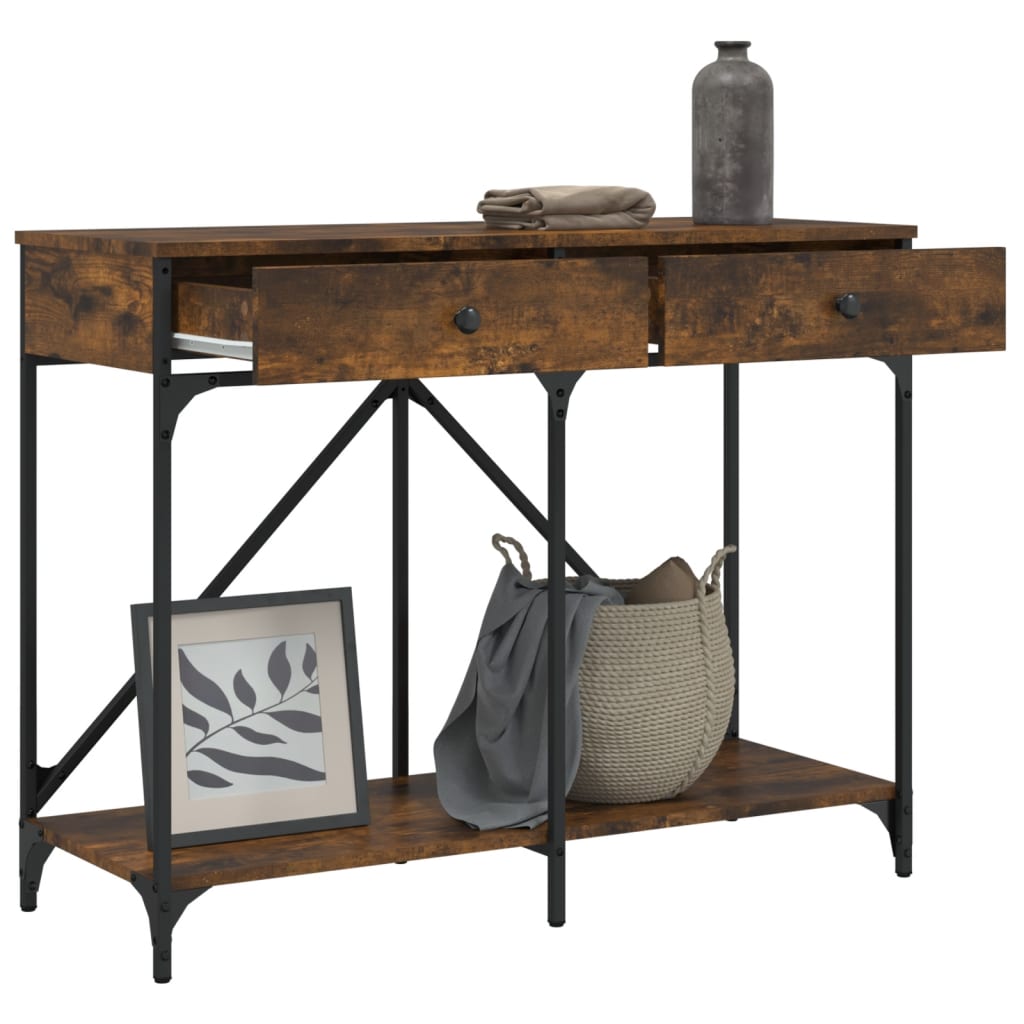 Konsolinis staliukas KATELYN II, ąžuolo medienos