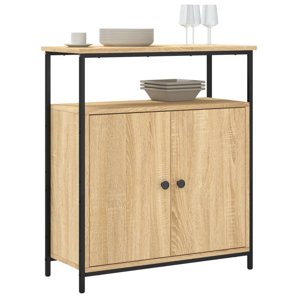 Sideboard, Sonoma oak, 70x30x80cm, engineered wood