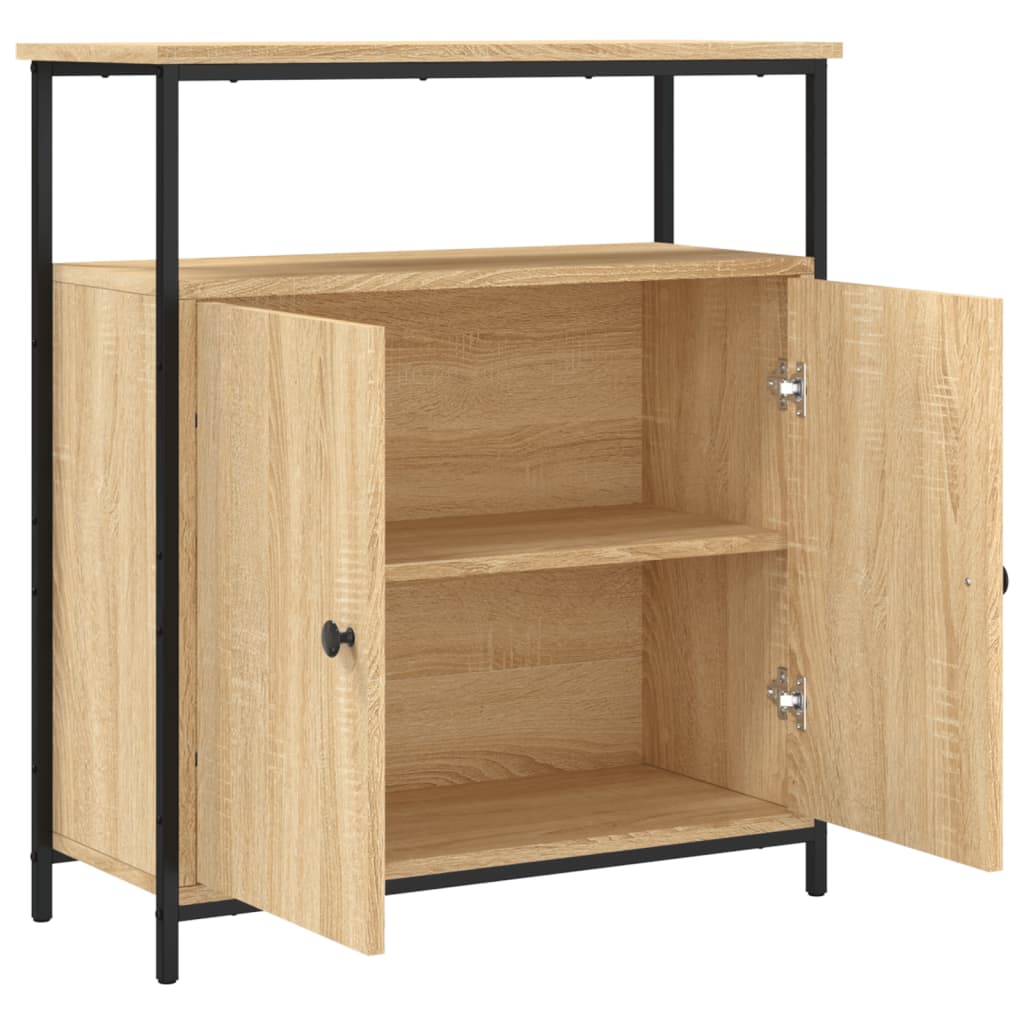 Sideboard, Sonoma oak, 70x30x80cm, engineered wood