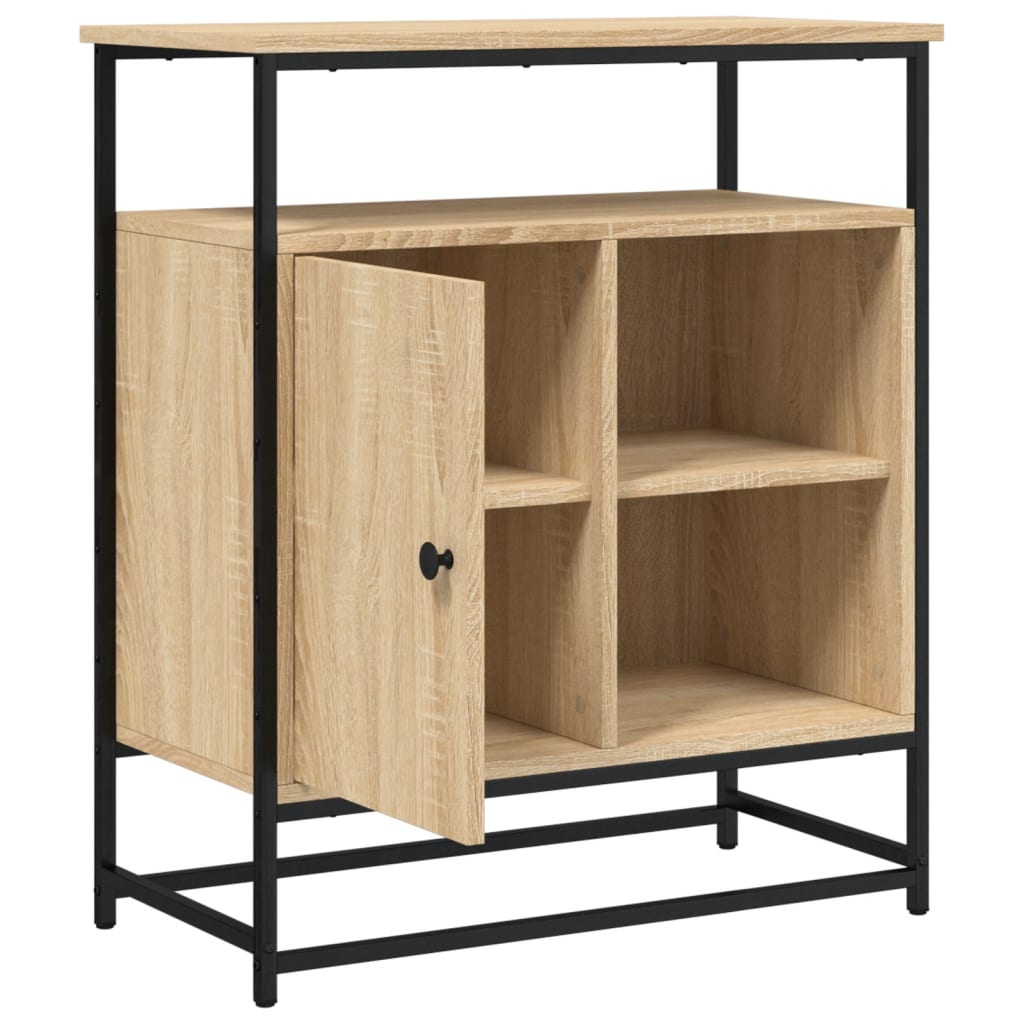 Sideboard, sonoma oak, 69x35x80cm, engineered wood