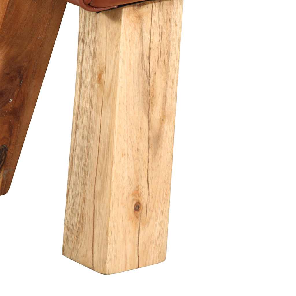 Vingrošanas zirgs, brūns, 110cm, īsta āda