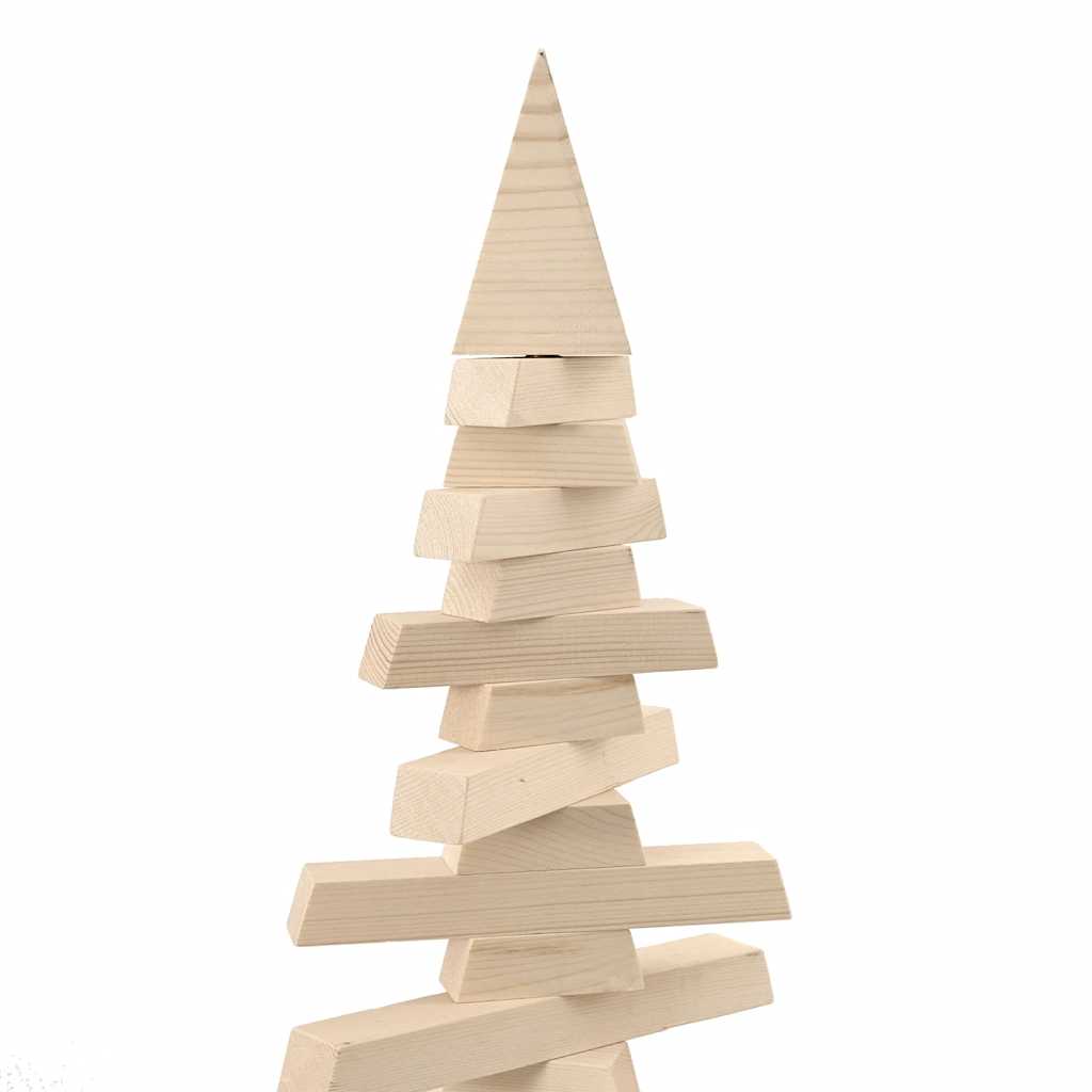 Wooden Christmas tree, 120cm, solid pine wood