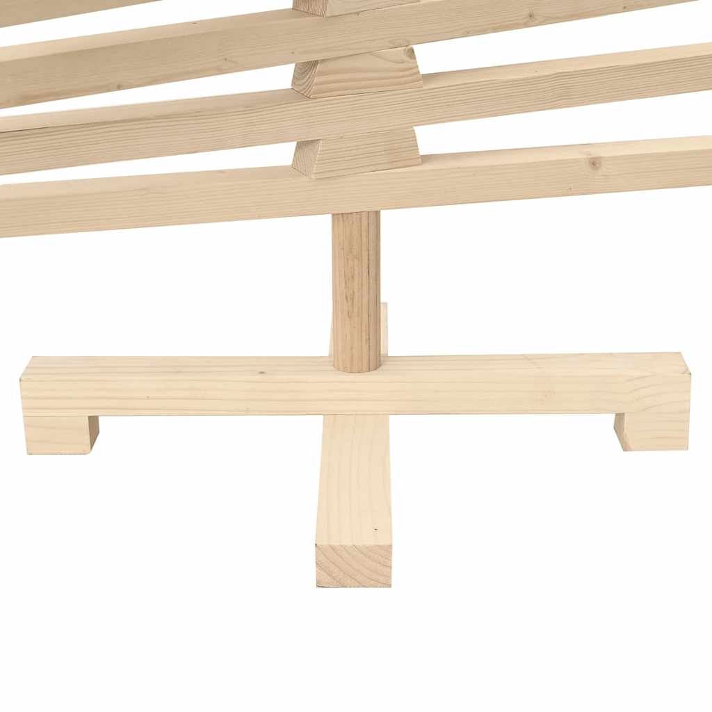 Wooden Christmas tree, 120cm, solid pine wood