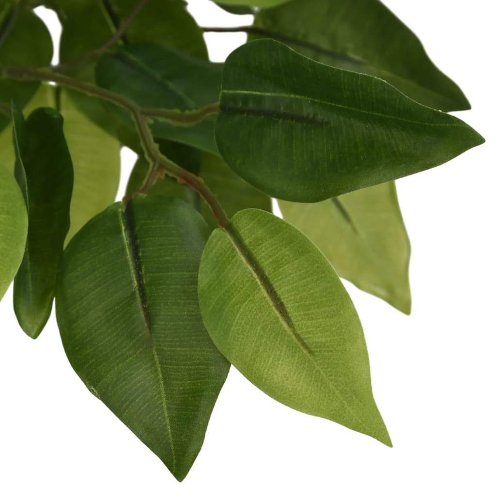 Artificial ficus, green, 80 cm, 378 leaves