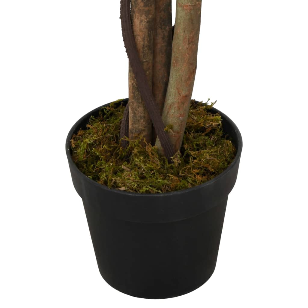 Dirbtinis fikusas, žalios spalvos, 120 cm, 630 lapai