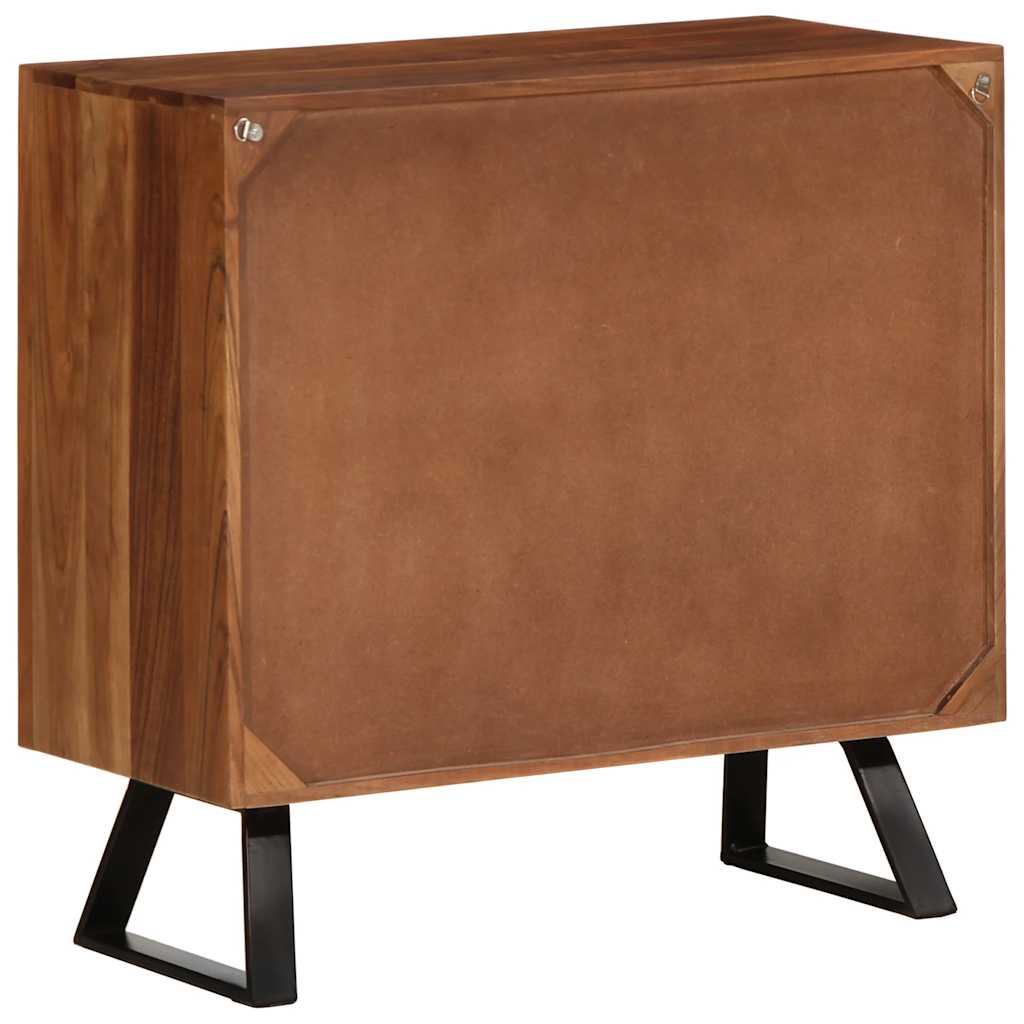 stalčių spintelė medaus ruda 70x35x70 cm akacijos masyvo