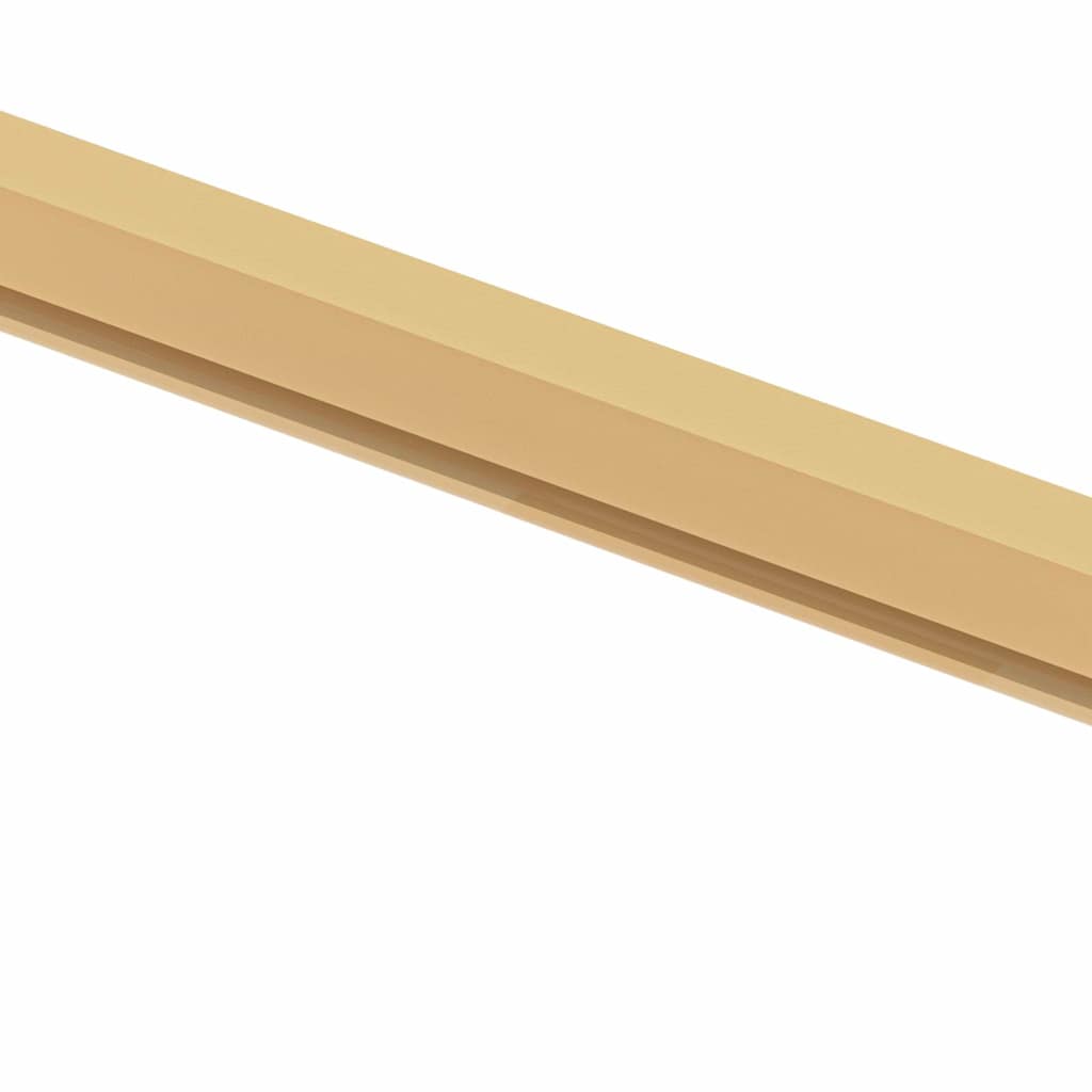 Vidaus durys, auksinės, 76x201,5cm, grūdintas stiklas/aliuminis