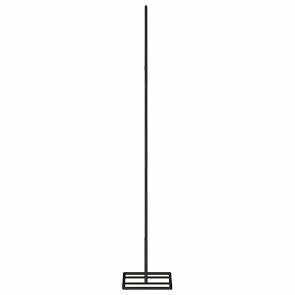 Metalinė Kalėdų eglutė, juodos spalvos, 60 cm