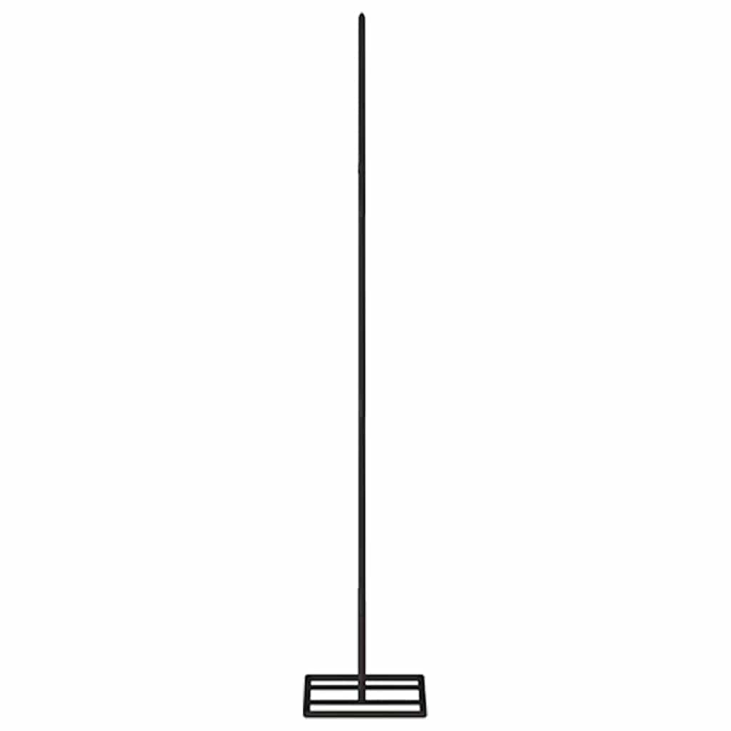 Metalinė Kalėdų eglutė, juodos spalvos, 60 cm