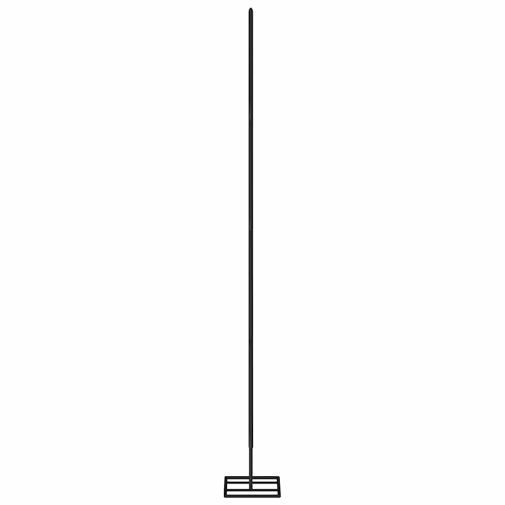 Metal Christmas tree, MEADOW ARCTIC, black, 125cm.