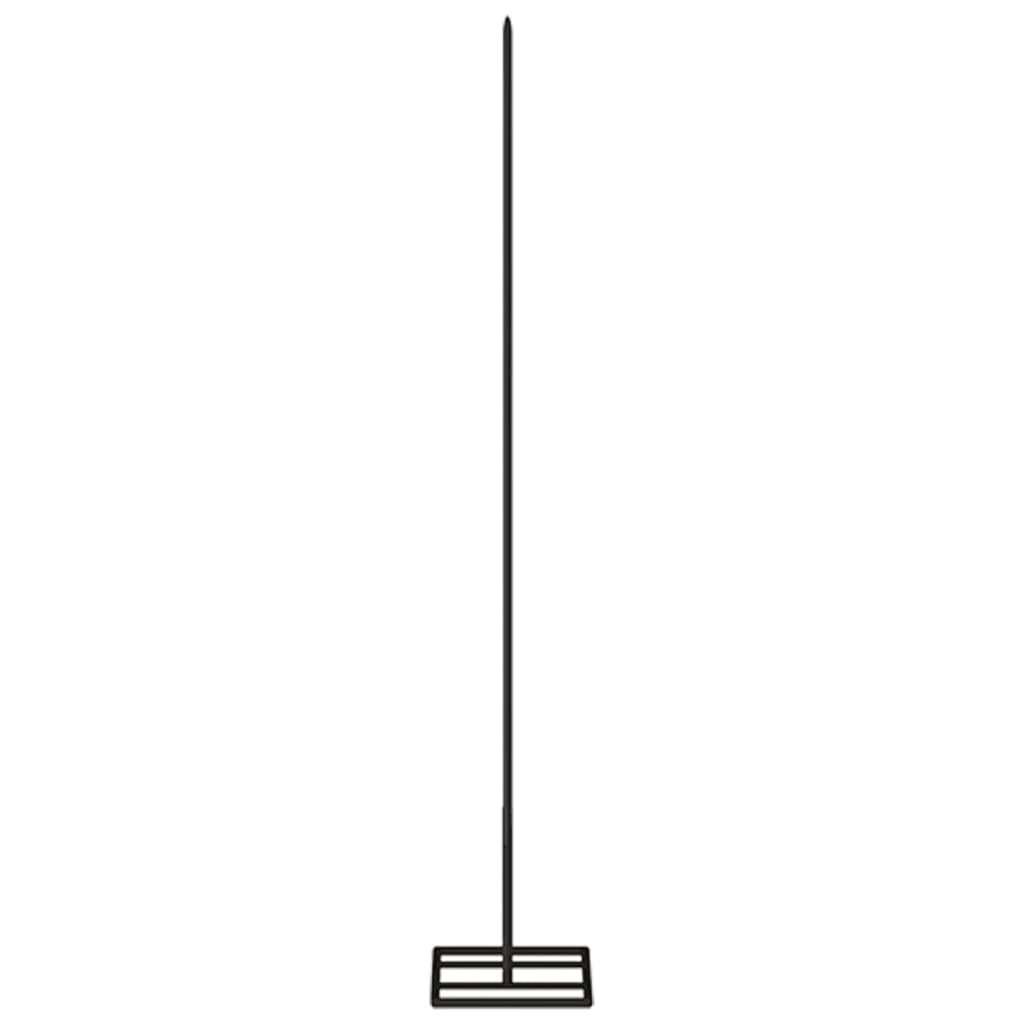 Metal Christmas tree, black, 60 cm