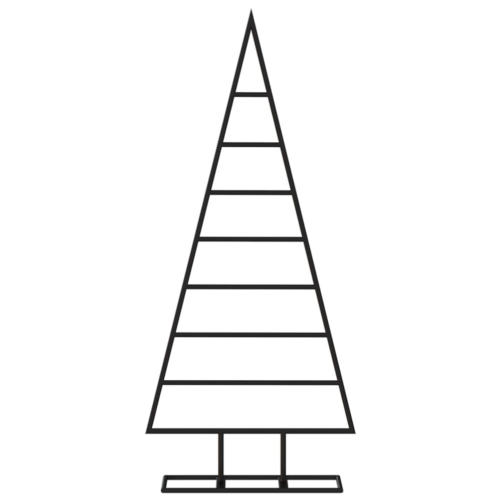 Metalinė Kalėdų eglutė, POLAR GROVE, juodos spalvos, 125cm.