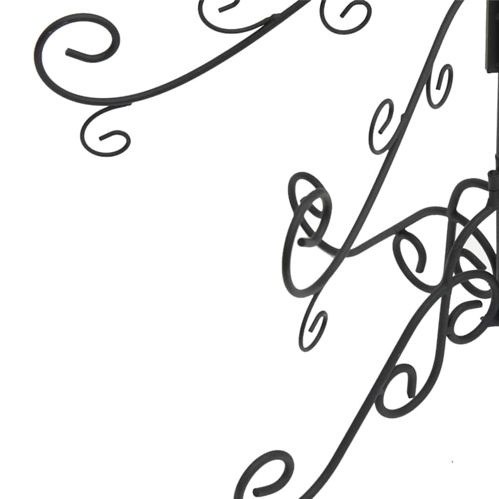 Metalinė Kalėdų eglutė, POLAR GROVE, juodos spalvos, 150 cm.