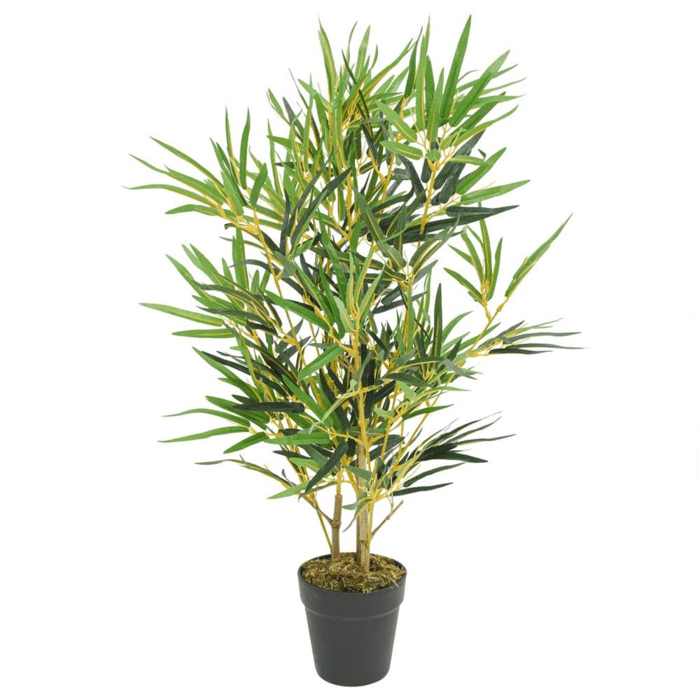 Artificial bamboo, green, 80cm, 368 leaves