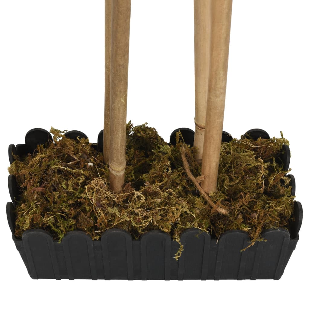 Mākslīgais bambuss, zaļš, 150 cm, 988 lapas