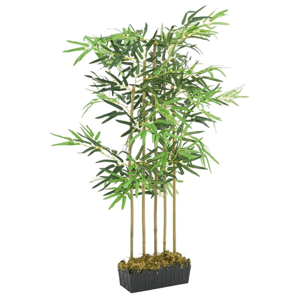 Artificial bamboo, green, 120cm, 730 leaves