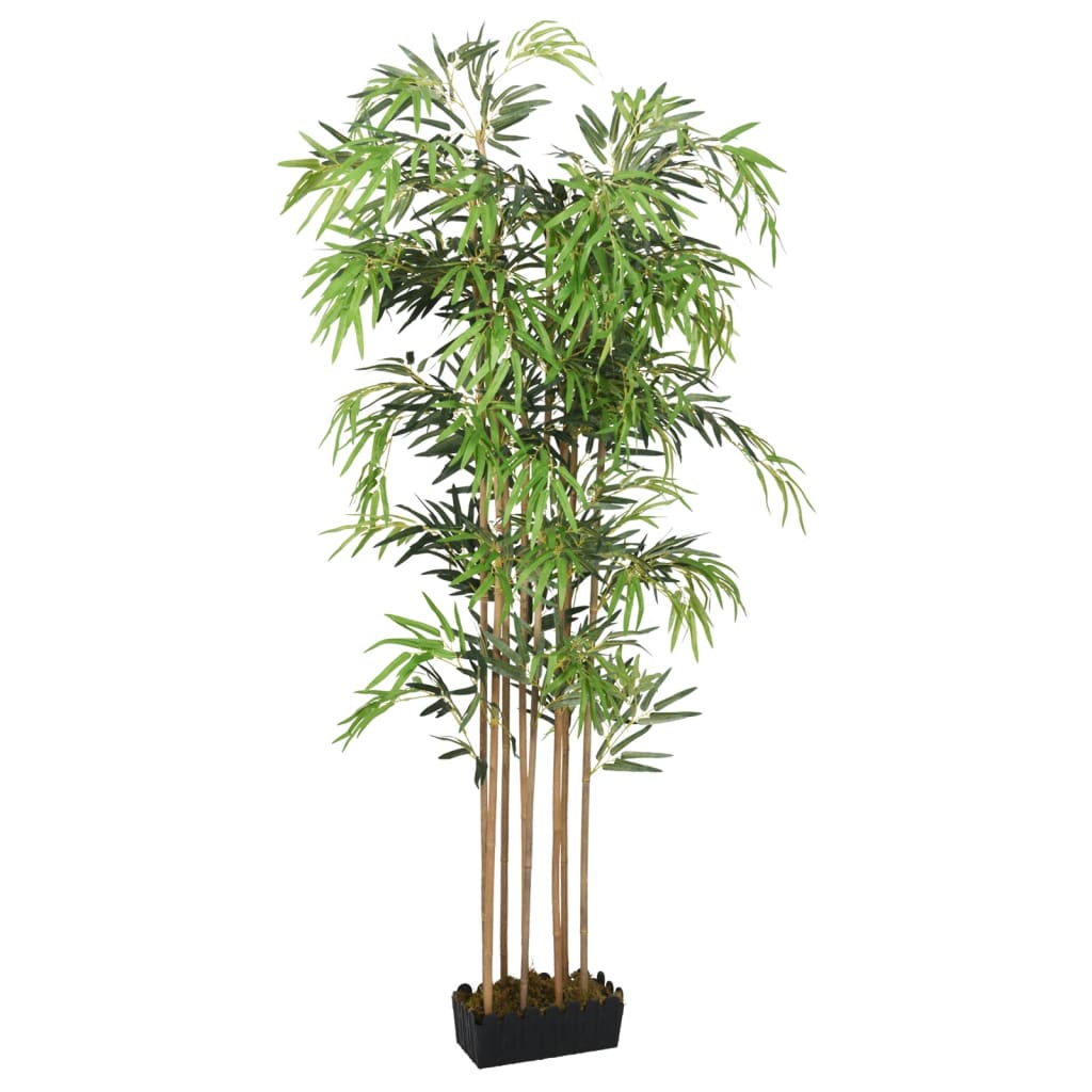 Artificial bamboo, green, 150cm, 1095 leaves