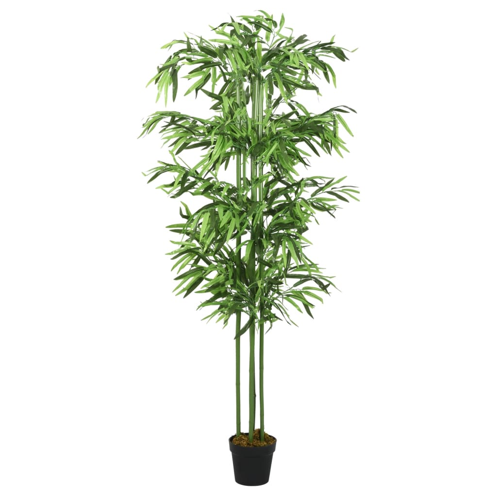 Artificial bamboo, green, 80cm, 240 leaves