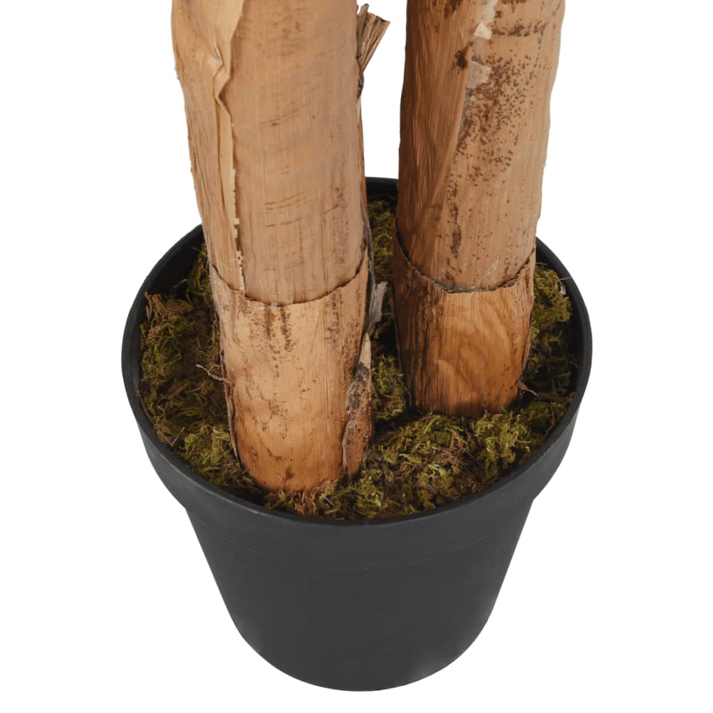 Mākslīgais banānu koks, zaļš, 200 cm, 22 lapas