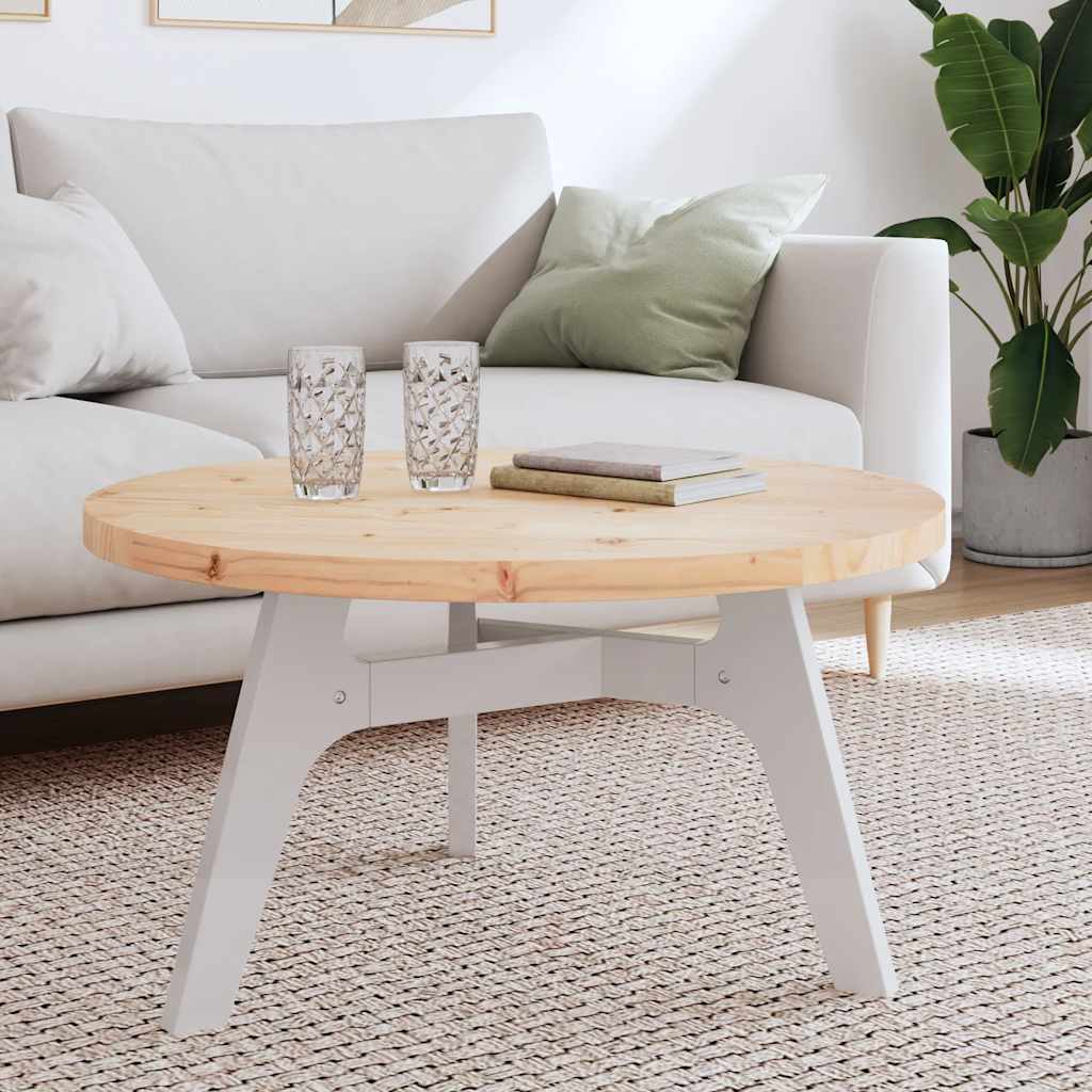 Tabletop, 80x3cm, solid pine, round