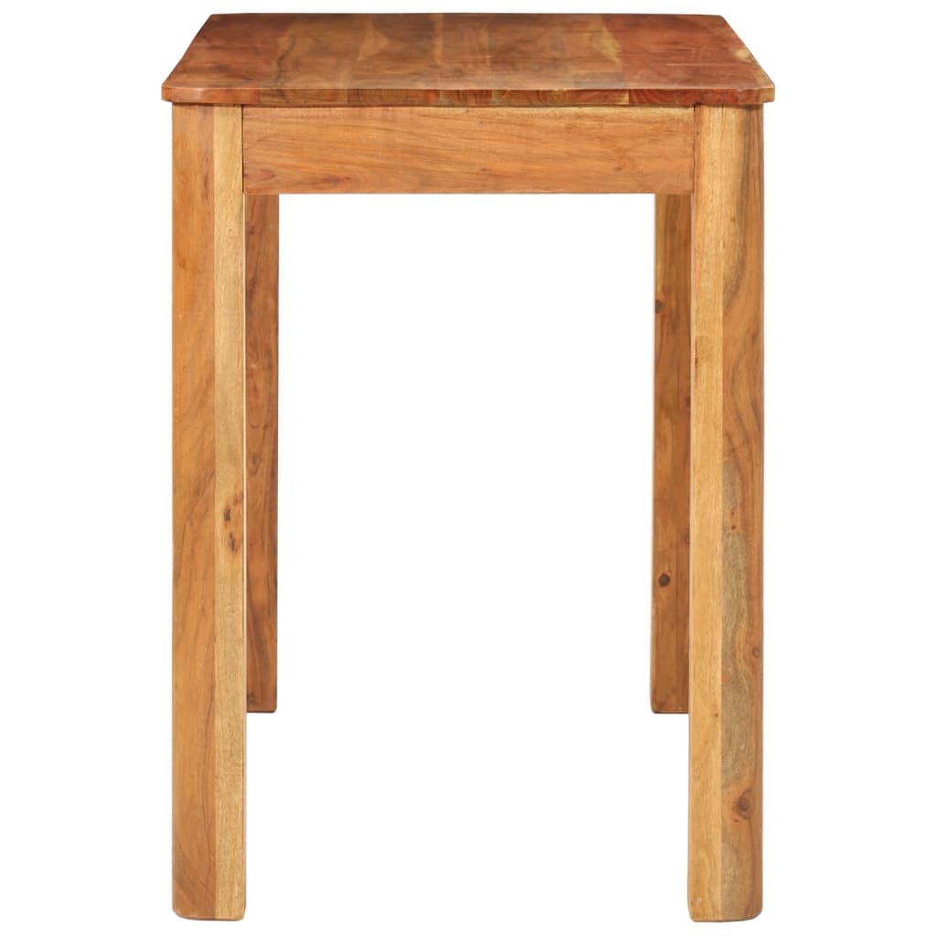 Valgomojo stalas, 110x55x76cm, akacijos medienos masyvas