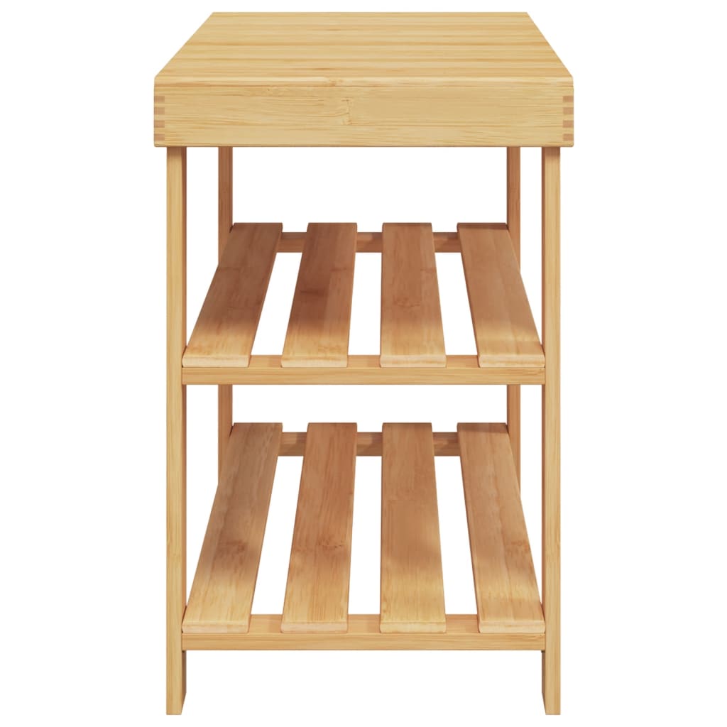 Apavu plaukts, 3 līmeņi, 70x27,5x45cm, bambuss
