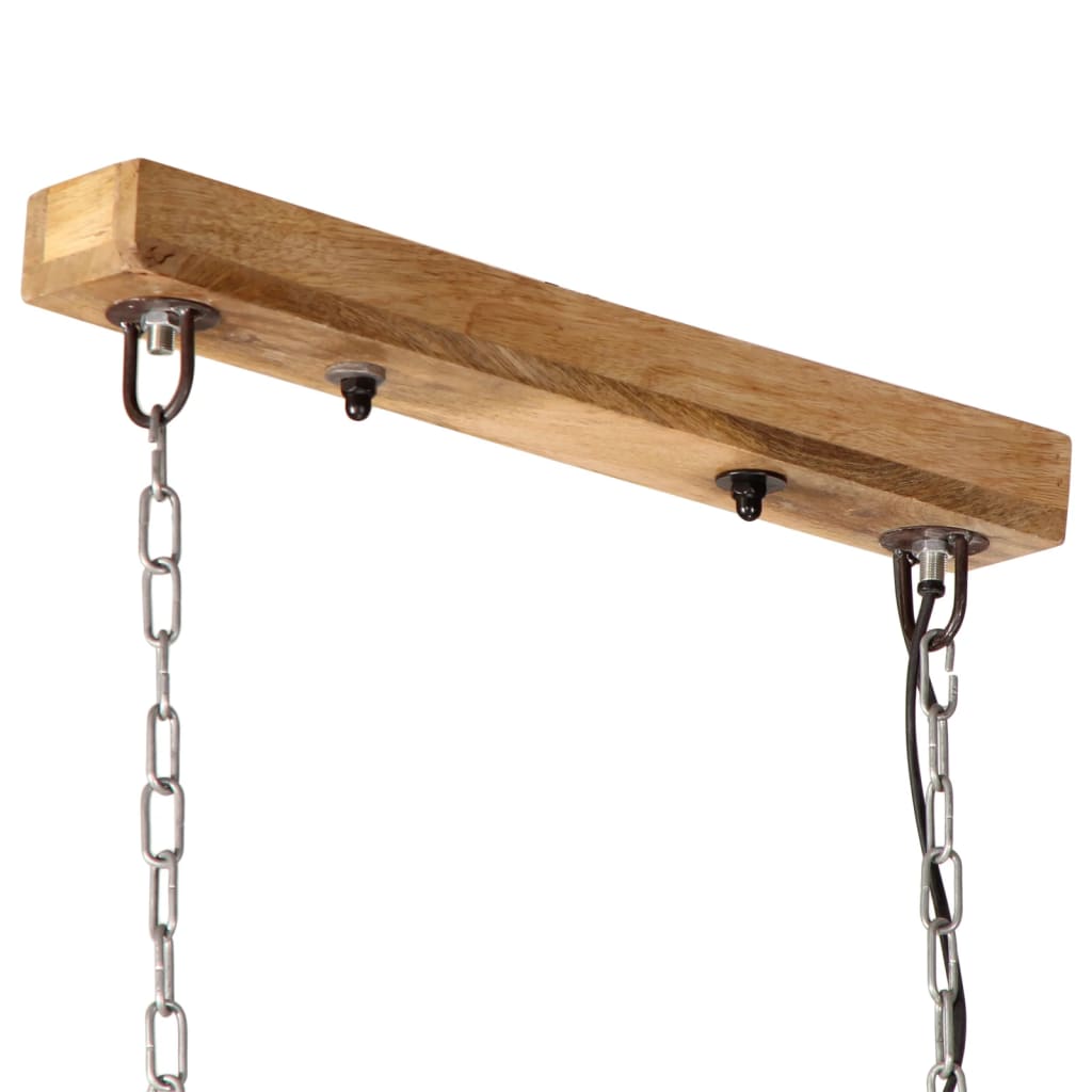Griestu lampa, balināta sarkana, 90x24x111cm, 25W, E27