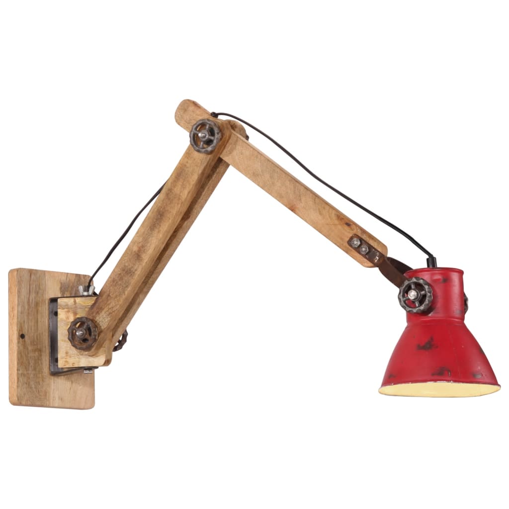 Wall light, bleached red, 96x15x20cm, 25W, E27