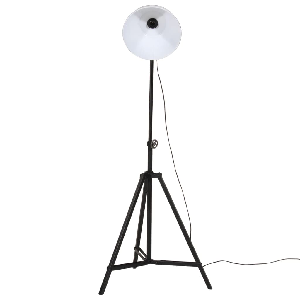 Stāvlampa, balta, 61x61x90/150cm, 25W, E27