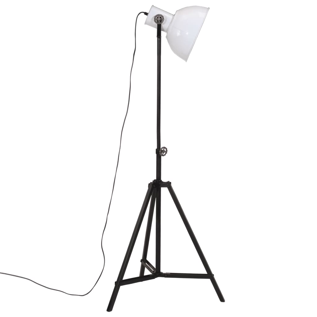 Stāvlampa, balta, 61x61x90/150cm, 25W, E27