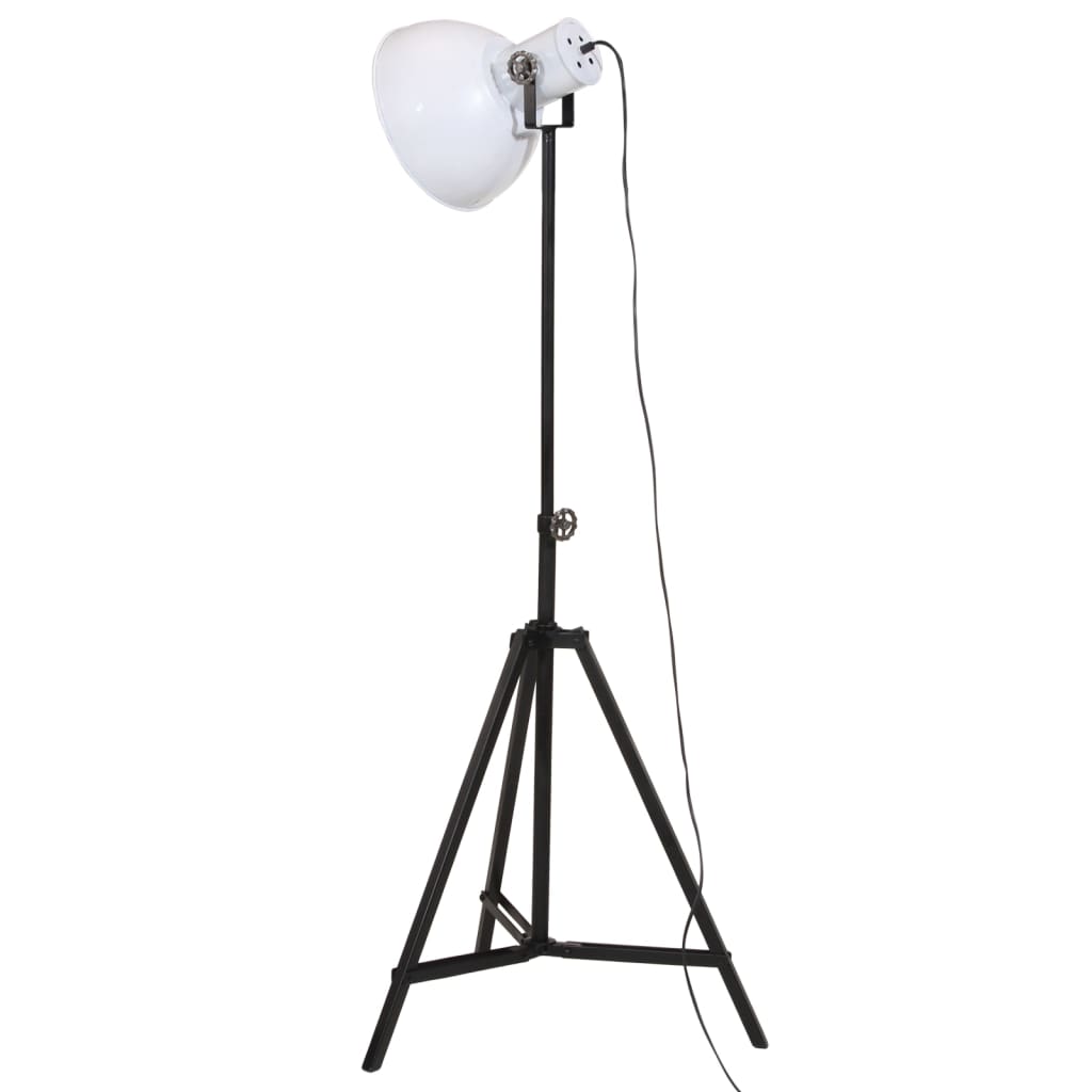 Stāvlampa, balta, 61x61x90/150cm, 25W, E27