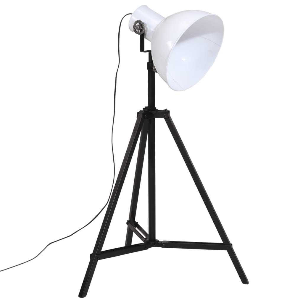 Stāvlampa, balta, 61x61x90/150cm, 25W, E27