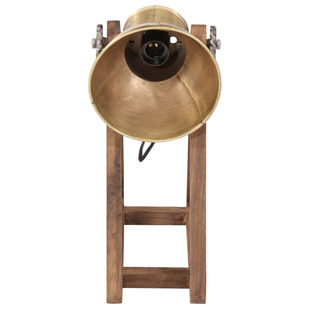 Desk lamp, brass, 30x17x40cm, 25W, E27