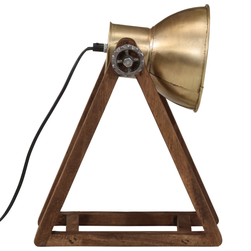 Desk lamp, brass, 30x17x40cm, 25W, E27