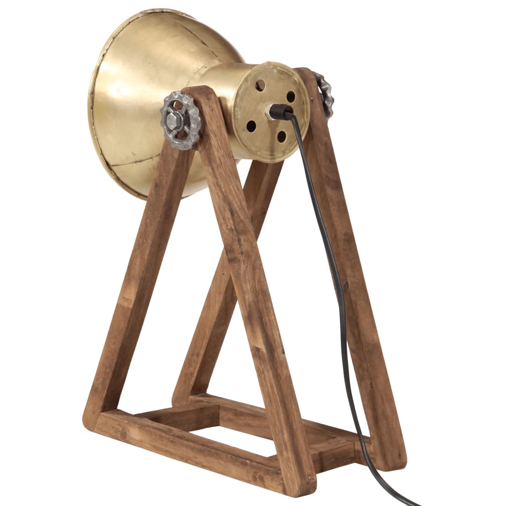 Desk lamp, brass, 30x17x40cm, 25W, E27