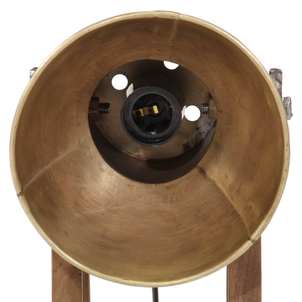 Desk lamp, brass, 30x17x40cm, 25W, E27