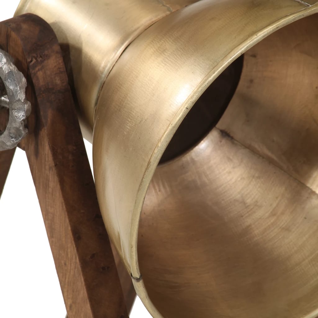 Desk lamp, brass, 30x17x40cm, 25W, E27
