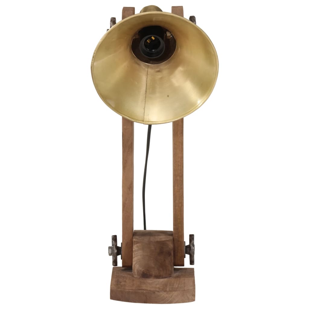 Rašomojo stalo šviestuvas, žalvario, 23x13x52cm, 25W, E27